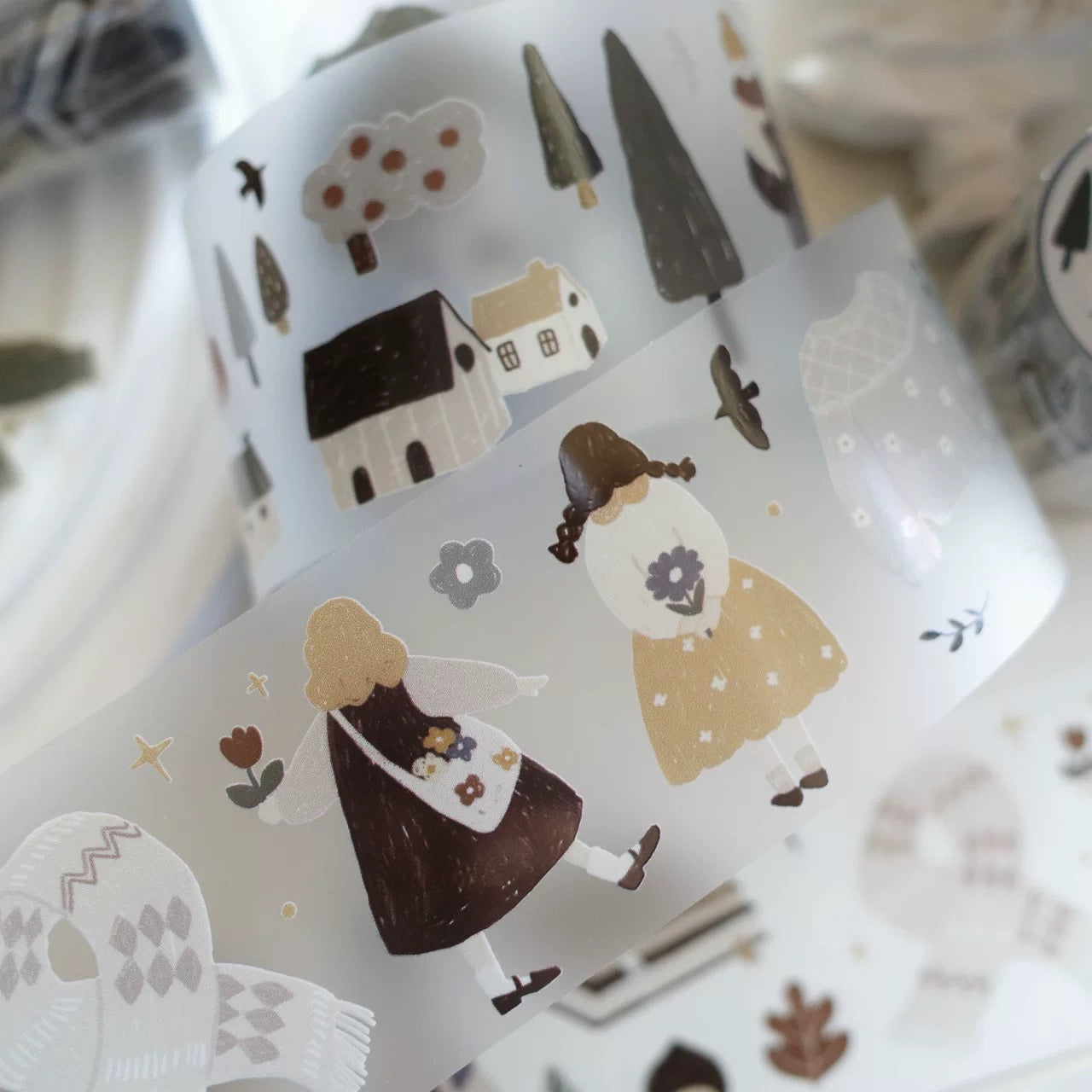 Yier Studio Winter Blessing Die-Cut Stickers