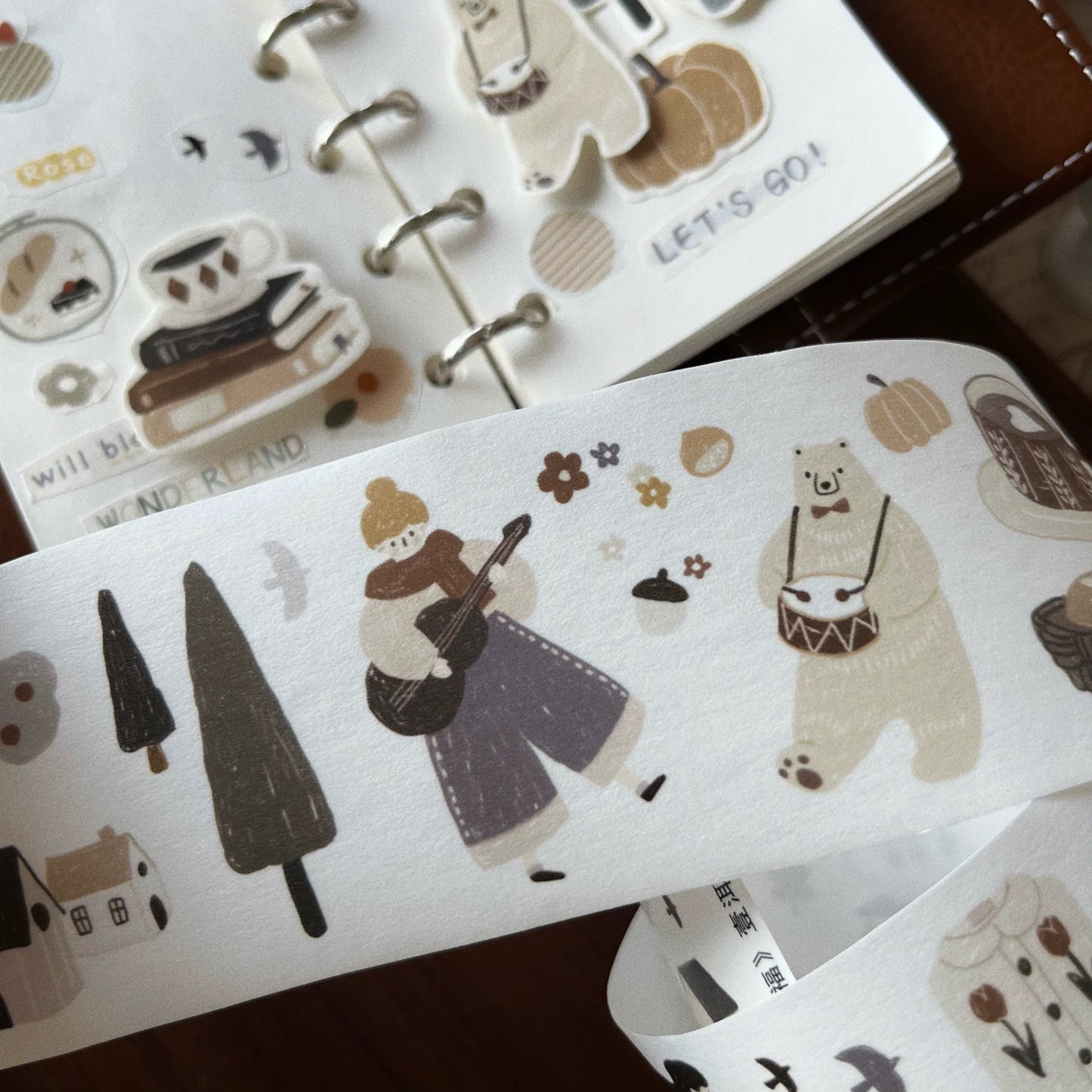 Yier Studio Winter Blessing Die-Cut Stickers