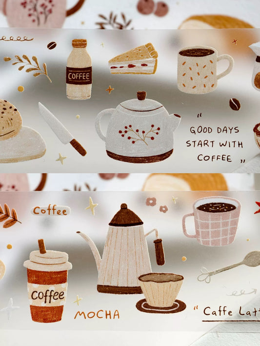 Yier Studio Coffee Daily Washi Tape